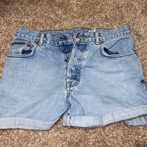 Calvin Klein mom Jean shorts